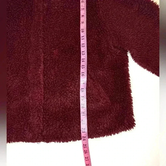 Pacsun Women’s Sherpa Teddy Zip- up Jacket Size- M/L - Picture 4 of 10